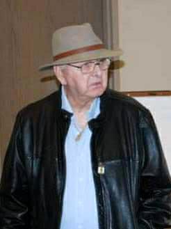 Keith Scott at the Columbus Bonsai Society show, 2008